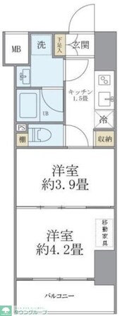 フェリーチェ錦糸町の物件間取画像